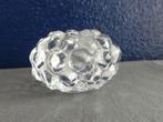kaarsenstandaard kristal bubbles   Orrefors Raspberry, Ophalen of Verzenden