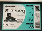 ROLLERBLADE Zetrablade W inline skates, Verstelbaar, Zo goed als nieuw, Inline skates 4 wielen, Dames