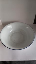 Grote emaille schaal 30 cm Bumper Harvest, Antiek en Kunst, Antiek | Emaille, Ophalen of Verzenden