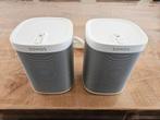 Sonos Play 1 set, Ophalen of Verzenden, Gebruikt, Front, Rear of Stereo speakers, Sonos