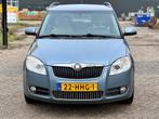 Skoda Fabia Combi 1.6-16V Elegance|AUTOMAAT|NAVI|PSENSOR, Auto's, Skoda, 450 kg, Gebruikt, 4 cilinders, Blauw