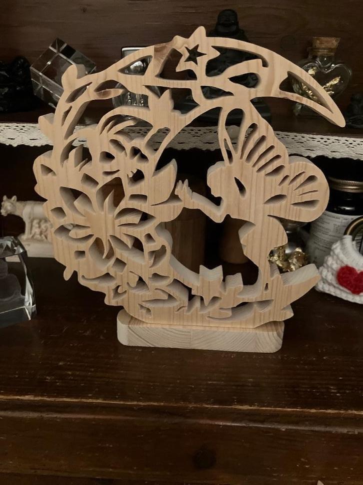 Elfje en de maan., Huis en Inrichting, Woonaccessoires | Overige, Nieuw, Ophalen of Verzenden