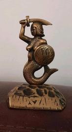 Warschau Zeemeermin Bronzen Beeldje, Ophalen of Verzenden