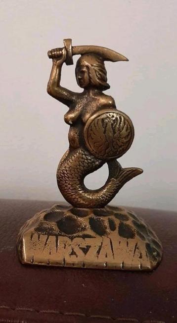 Warschau Zeemeermin Bronzen Beeldje beschikbaar voor biedingen