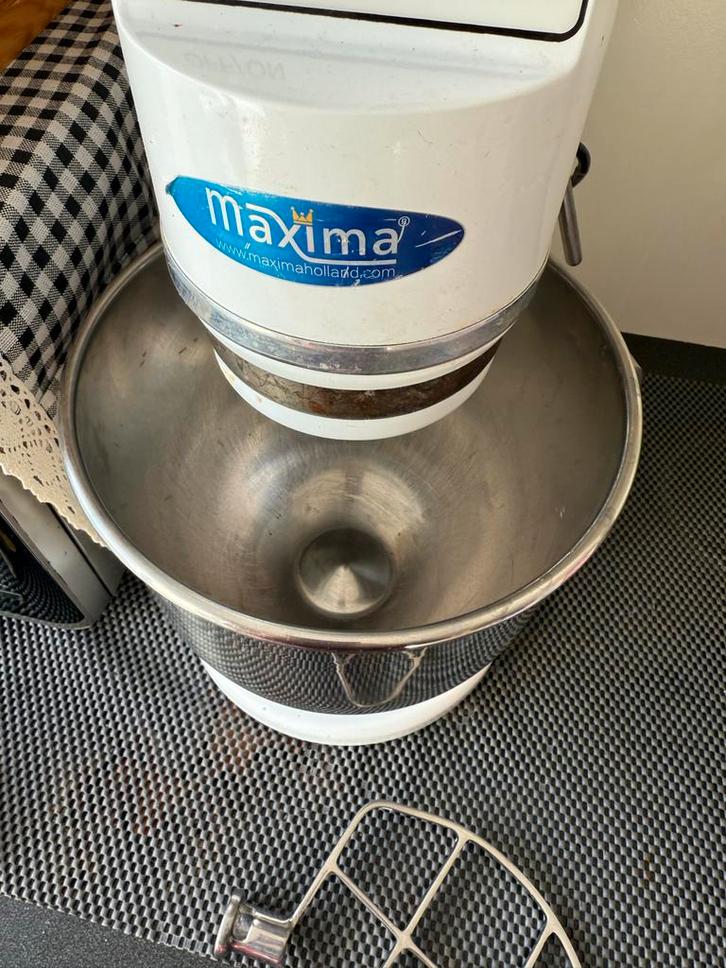 Maxima Deegmachine - Perfect voor de bakker!, Witgoed en Apparatuur, Keukenmixers, Gebruikt, 4 liter of meer, 3 snelheden of meer