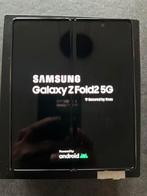 Samsung Galaxy Z Fold2 5G – zwart (incl. carbon cover), Telecommunicatie, Mobiele telefoons | Samsung, Zo goed als nieuw, Galaxy S22