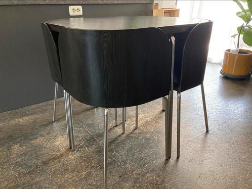 IKEA Fusion vintage eetkamer set, Huis en Inrichting, Tafels | Bijzettafels, Gebruikt, Rechthoekig, 60 cm of meer, 75 cm of meer