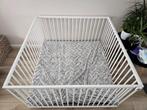 Tweeling box!  Sämann XXL babybox 120x120 Premium Collectie, Ophalen, Zo goed als nieuw, Vierkant, In hoogte verstelbaar