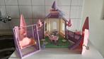 Vintage speelgoed kasteel met accessoires, Ophalen of Verzenden, Gebruikt