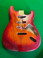 Stratocaster body red yellow, Ophalen of Verzenden, Nieuw, Elektrische gitaar