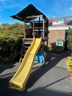 Houten speelhuis, Kinderen en Baby's, Speelgoed | Buiten | Speelhuisjes, Ophalen, Gebruikt, Hout