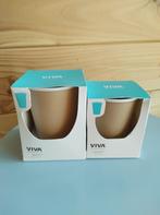 Viva Scandinavia papercup (porselein) bekers 2x, Huis en Inrichting, Keuken | Servies, Nieuw, Ophalen of Verzenden, Overige stijlen