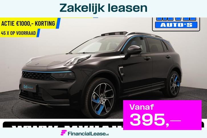 Lynk & Co 01 1.5 Plug-in Hybride|ZWARTE.HEMEL|360ºCAM|PANO|, Auto's, Lynk & Co, Bedrijf, Lease, Financial lease, ABS, Achteruitrijcamera