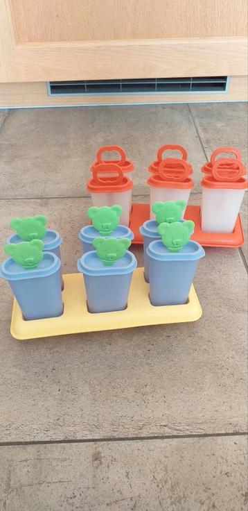 Tupperware ijsjes houder/ijslollieset/ijsjesmaker/ijsjesvorm beschikbaar voor biedingen
