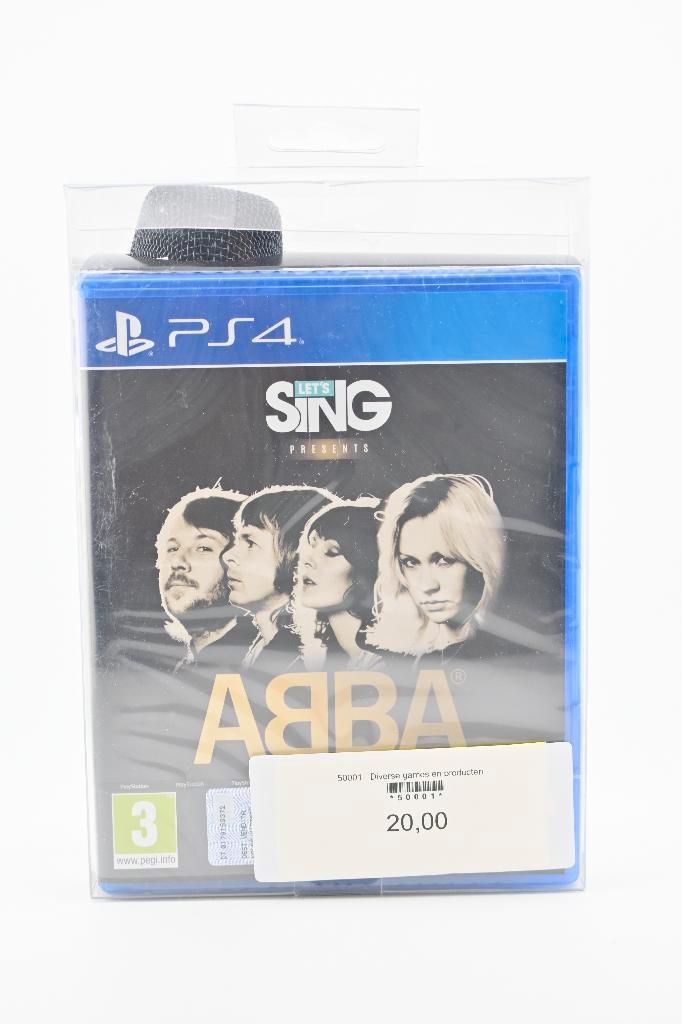 Let's Sing ABBA - PS4, Spelcomputers en Games, Games | Sony PlayStation 4, Nieuw, Muziek, 1 speler, Vanaf 18 jaar, Ophalen of Verzenden