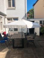 Parasol Doorsnee 2,5 m Zonder stang en zonder parasolvoet, Tuin en Terras, Parasols, Ophalen, Zo goed als nieuw, Minder dan 1 meter
