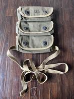 US hand grenade pouch OD green 1944, Verzamelen, Militaria | Tweede Wereldoorlog, Ophalen of Verzenden, Landmacht, Amerika, Overige typen