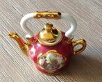 Limoges porselein; theepotje Victoriaans, france, volgnr 7, Ophalen of Verzenden