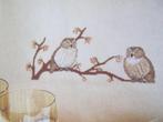 Borduurpatroon  Uil Uiltjes op tak  nr 5870, Hobby en Vrije tijd, Borduren en Borduurmachines, Verzenden, Nieuw, Handborduren