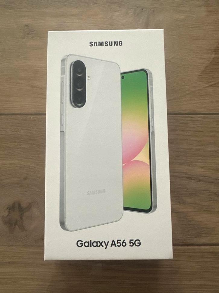 Samsung Galaxy A56 5G 128 GB Lichtgrijs - Nieuw in doos!, Telecommunicatie, Mobiele telefoons | Samsung, Nieuw, Galaxy A, 128 GB