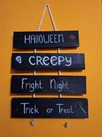 Decoratiebordjes Halloween, Ophalen of Verzenden, Nieuw, Halloween of Griezel