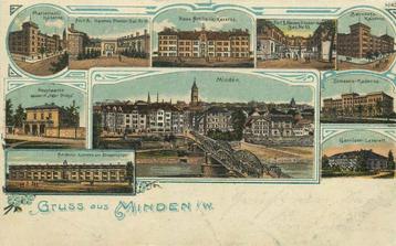 (379-110-019) Minden i W Litho beschikbaar voor biedingen