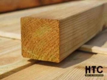 Geïmpregneerde palen in diverse maten vanaf €3,50 per stuk! beschikbaar voor biedingen