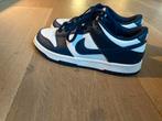 Nike Dunk Low Navy White - Maat 37,5, Kleding | Heren, Schoenen, Ophalen of Verzenden, Zo goed als nieuw, Blauw, Sneakers of Gympen