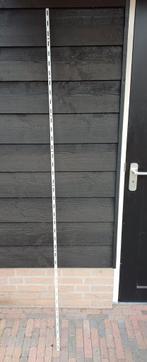 Dural F-rail enkel wit L=2 meter., Ophalen, Zo goed als nieuw