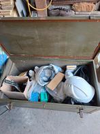 Oude leger kist groen, Ophalen of Verzenden