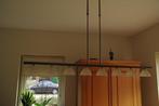 RVS hanglamp, Zo goed als nieuw, Ophalen, 75 cm of meer, Glas