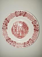 Richmond Petrus Regout rood gebaksbordje bordje sprookje, Antiek en Kunst, Antiek | Keramiek en Aardewerk, Ophalen of Verzenden