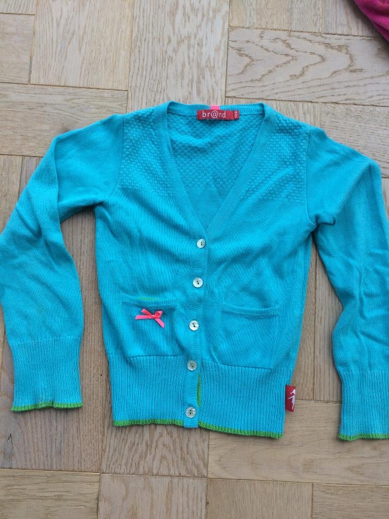 Leuk zgan vestje van Br@nd for Girls maat 110/116, Br@nd, Meisje, Trui of Vest, Ophalen of Verzenden