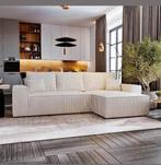 Moderne L-vormige 245 160 cm- 3-zitsbank  – Stijlvol en com, Verzenden