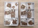 Houten kersthangers (nieuw en zo goed als nieuw), Ophalen of Verzenden, Nieuw