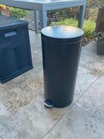 Prullenbak, Huis en Inrichting, Woonaccessoires | Prullenbakken, Gebruikt, Met pedaal, Ophalen of Verzenden, 30 tot 40 liter