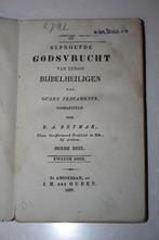 D.A. Detmar - Godsvrucht Bijbelheiligen O.T. 3e deel (1837), Ophalen of Verzenden, Gelezen, Christendom | Protestants