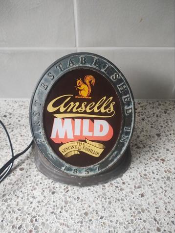 verlicht Ansells Mild bier tap front  beschikbaar voor biedingen