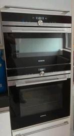 Siemens set: IQ700 Combi oven/magnetron + solo oven, Witgoed en Apparatuur, Ovens, 60 cm of meer, Zo goed als nieuw, Oven met grill