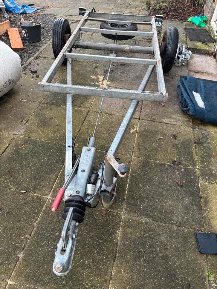 Aanhanger project met nieuwe verlichting, Auto diversen, Aanhangers en Bagagewagens, Gebruikt, Ophalen