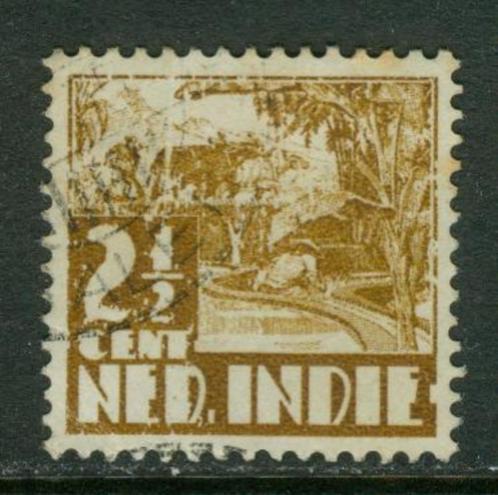 Nederlands-Indie 188 - Karbouw, Postzegels en Munten, Postzegels | Nederlands-Indië en Nieuw-Guinea, Gestempeld, Nederlands-Indië