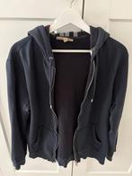 Burberry Heren Hoodie L - Navy Zip en Check Capuchon, Kleding | Heren, Truien en Vesten, Maat 52/54 (L), Blauw, Ophalen of Verzenden