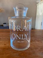 Riviera Maison “Storage Only” glazen pot, Ophalen, Gebruikt