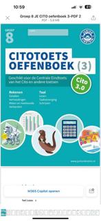 Cito IEP toets groep 8 (3 delen) digitaal, Boeken, Schoolboeken, Ophalen of Verzenden, Zo goed als nieuw, Overige niveaus, Nederlands