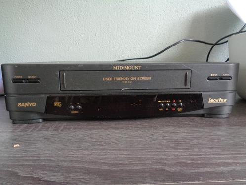 Sanyo videorecorder VHR-330ES, Audio, Tv en Foto, Videospelers, Gebruikt, VHS-speler of -recorder, Ophalen of Verzenden