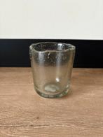 Glazen windlicht van Hoffz, Overige kleuren, Ophalen of Verzenden, Minder dan 50 cm, Glas