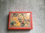 Vintage vier puzzels in één , mooie sprookjes taferelen, Antiek en Kunst, Antiek | Speelgoed, Ophalen of Verzenden