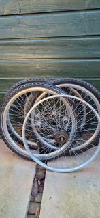 Fietswielen Voor/achter 26inch /Trommelrem 28inch, Fietsen en Brommers, Fietsonderdelen, Ophalen of Verzenden, Gebruikt, Algemeen
