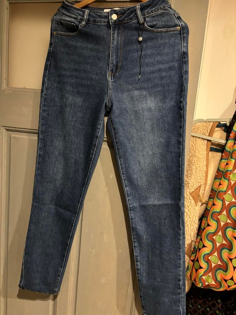 Laulia Dames Jeans - Blauw, Maat l, Ophalen of Verzenden, Zo goed als nieuw, Blauw, W28 - W29 (confectie 36)