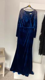 Avondjurk, Galajurk, Blauw, Maat 42/44 (L), Ophalen of Verzenden